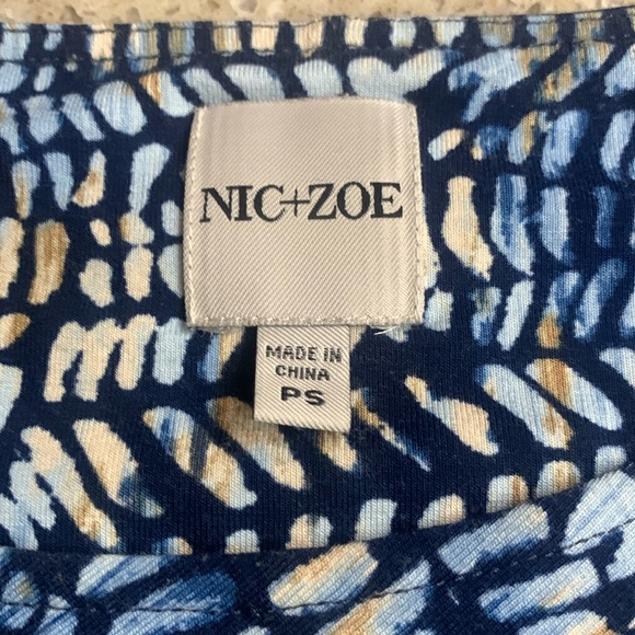 NWOT Nic + Zoe Water Drops Dress Size Small Petite - Picture 8 of 10